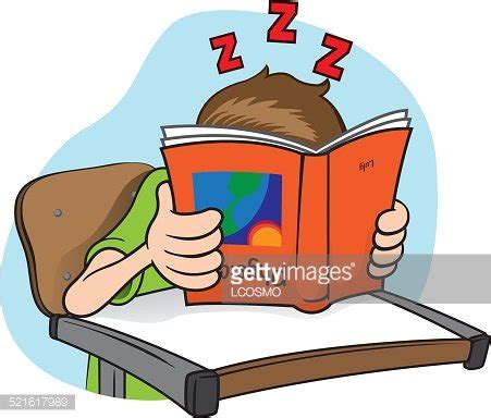 Individual Student Sleeping In Class Hidden Stock Clipart | Royalty ...