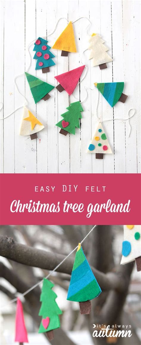 Diy Christmas Tree Garland