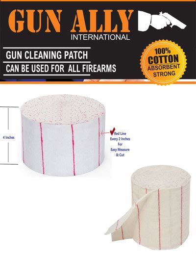 Gunally Gun Cleaning Cloth Flannelette Chindi Gunholster