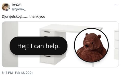 Djungelskog bear meme | IKEA DJUNGELSKOG Bear | Know Your Meme