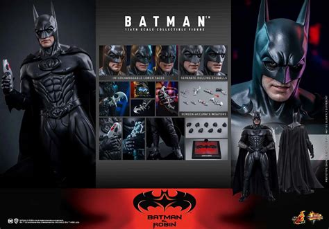 Batman Robin Movie Masterpiece Batman Collectible Figure George Clooney Hot Toys ToyWiz