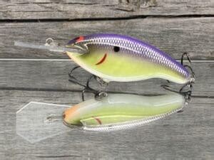 Black Label Balsa Tapout Custom Balsa Crankbait Table Rock Shad