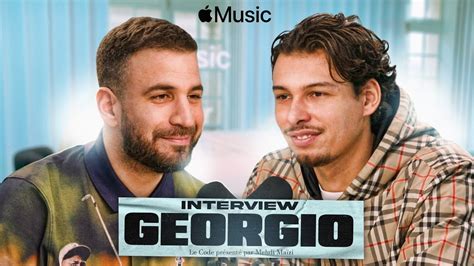 Georgio L Interview Par Mehdi Ma Zi Le Code Youtube