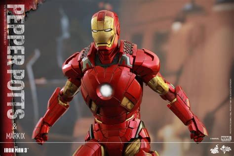 Hot Toys Announces Iron Man 3 Pepper Potts And Mark IX Sets ActionFigurePics