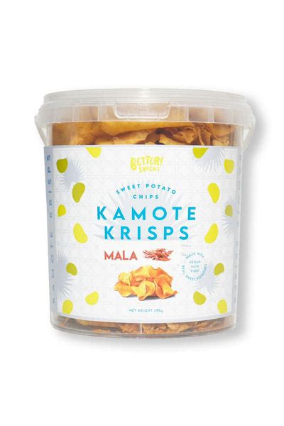 Kamote Chips - Spicy Mala Flavor (2L M Tub) – Better Snacks