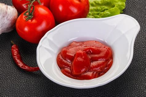 Premium Photo Tomato Ketchup Sauce