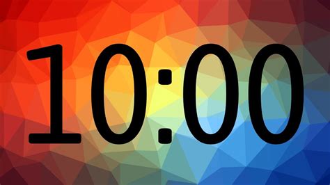 10 Minute Timer with Alarm - YouTube