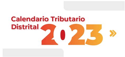 Shd Este Es El Calendario Tributario Para Bogotá En 2023 Marin