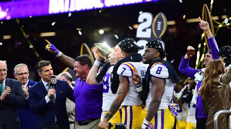 Lsu Gana El Campeonato Nacional De La Ncaa