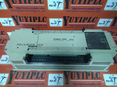 Omron Sysmac Programmable Controller Plc C60p 裕益科技自動化設備可程式編碼器plc分散式控制