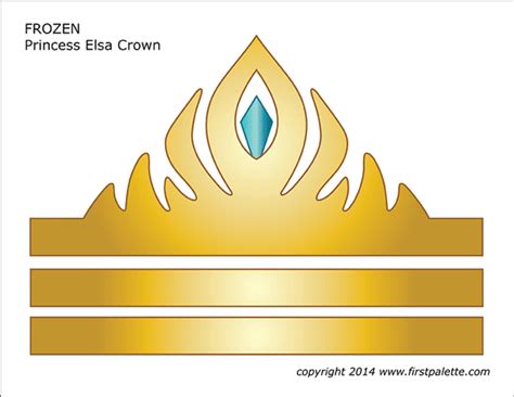 Princess Crown Template Printable For Your Needs