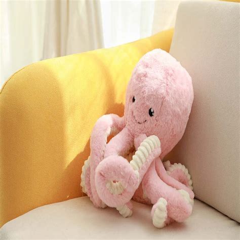 1pc 18 80cm Lovely Simulation Octopus Pendant Plush Stuffed Toy Soft