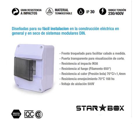 Caja Termicas Embutir Exterior Bocas Starbok Pack X En Venta En