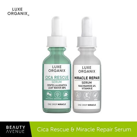 Luxe Organix Miracle Repair Niacinamide 4 Serum 30ml And Luxe Organix