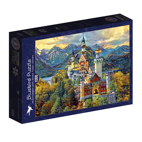 Puzzle Neuschwanstein Castle Fussen Germany Bluebird Puzzle F 90285