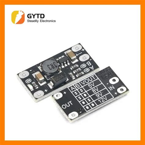 1 5A Multifunctional Mini DC DC Lithium Battery Boost Module LED