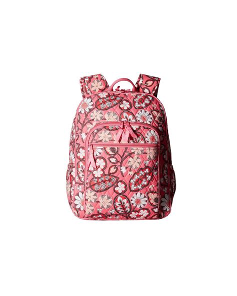 Vera Bradley Campus Backpack In Pink Lyst