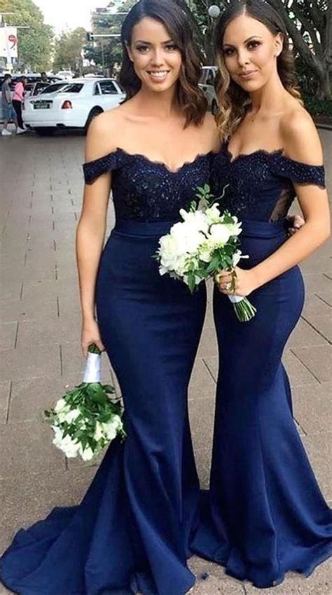 Turquoise And Black Bridesmaid Dresses