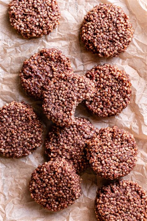 Crispy Quinoa Cacao Cookies No Bake Artofit