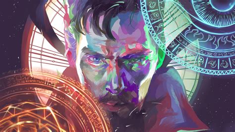 Doctor Strange Neon Wallpapers Top Free Doctor Strange Neon