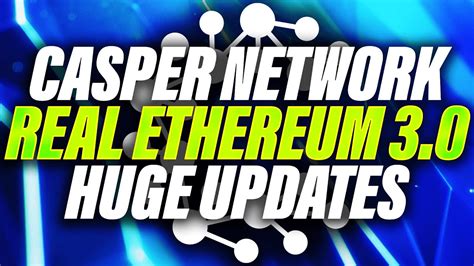 Casper Network Cspr Crowned The True Eth 30🤯mass Listings And Much More