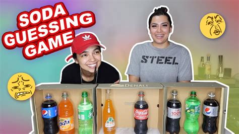 Guess The Soda Challenge Harder Than Expected Youtube