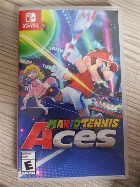 Mario Tennis Ace Nintendo Switch Game Video Gaming Video Games