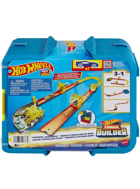 Set Hot Wheels Track Builder Lightning Boost Hmc03