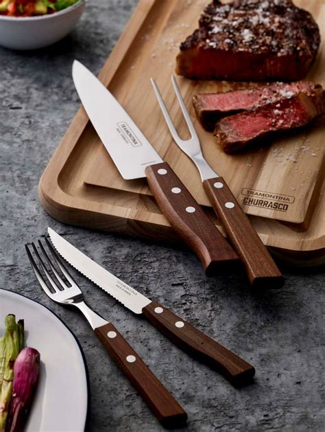 Tramontina 12 Piece Steak Cutlery Set Service For 6 Cutlery Set