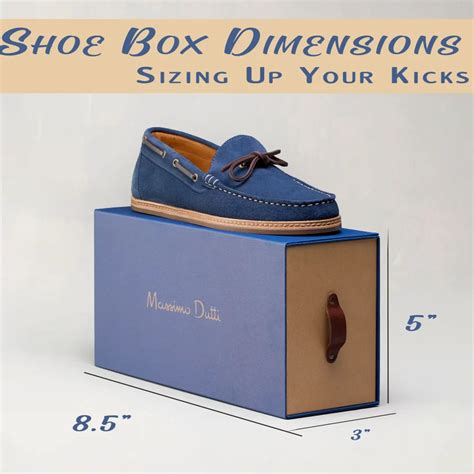 Shoe Box Dimensions: Sizing Up Your Kicks