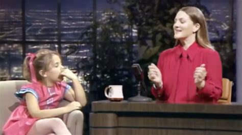 Drew Barrymore interviews her child star self in promo clip