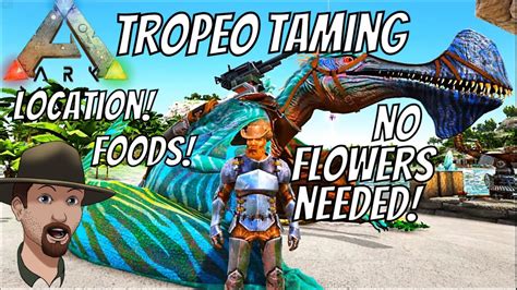 Tropeognathus Taming WITHOUT Rare Flowers! Ark: Survival Evolved ...