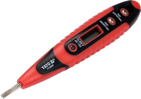 Индикатор напряжения цифровой контрольный 12-250V LCD YATO YT-28630 (ID ...
