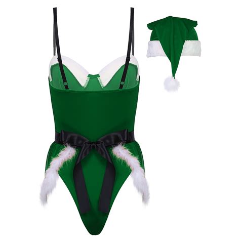 Us Sexy Women Lingerie Christmas Santa Dress Mrs Claus Babydolls Chemise Costume Ebay
