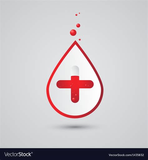 Blood donation Royalty Free Vector Image - VectorStock