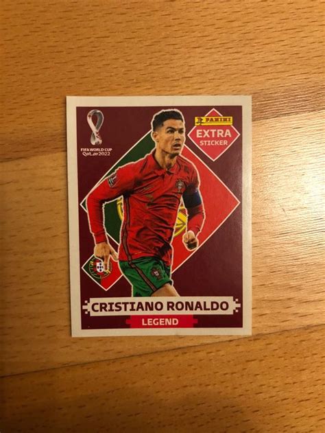 Panini Extra Sticker Wm Cristiano Ronaldo Acheter Sur Ricardo