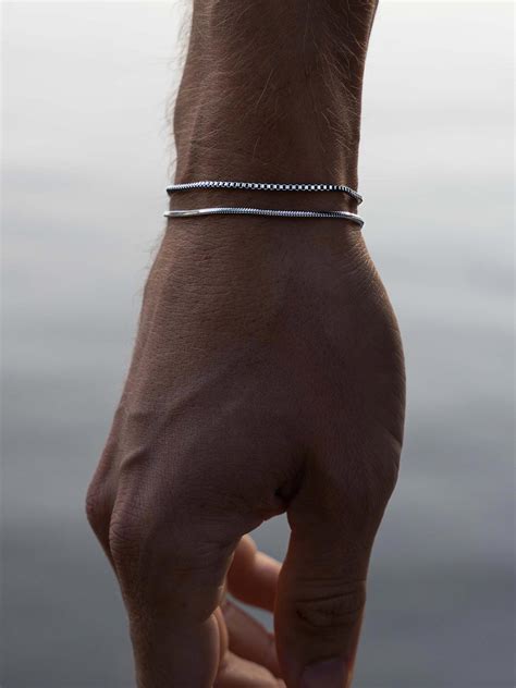 BOX CHAIN BRACELET – vacier-us