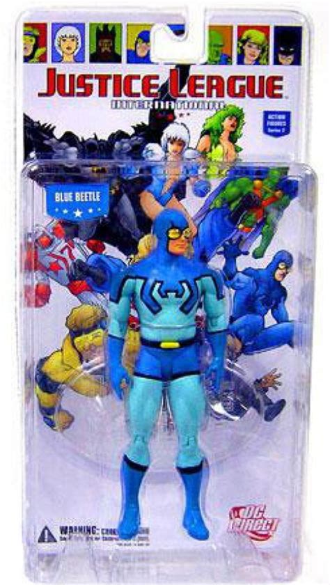 Dc Justice League International Series 2 Blue Beetle Action Figure Dc Direct Toywiz