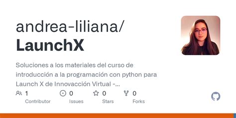 Github Andrea Liliana Launchx Soluciones A Los Materiales Del Curso