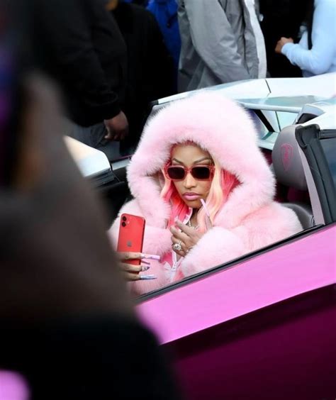 Nicki Minaj Goes All Pink in a Wrapped Lamborghini Aventador SVJ ...