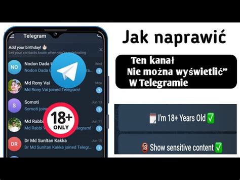 Jak naprawić ten kanał nie można go wyświetlić w telegramie nowych