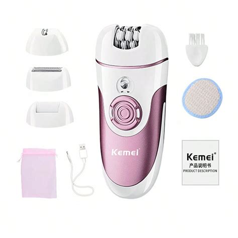 Kemei Kemei Km Electric Epilator Hair Remove From Root Lady Razor