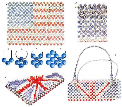 Сумки из бусин своими руками схемы плетения - 92 фото