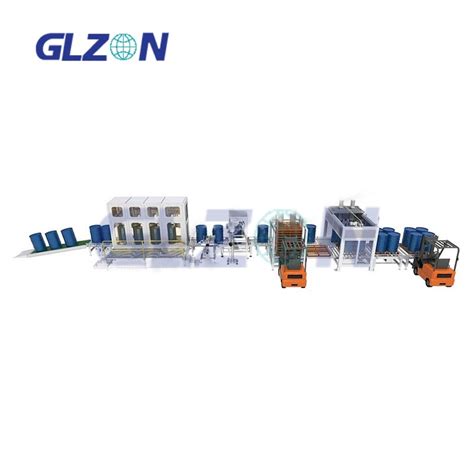 Four Head Liquid Quantitative Explosion Proof Filling Line For