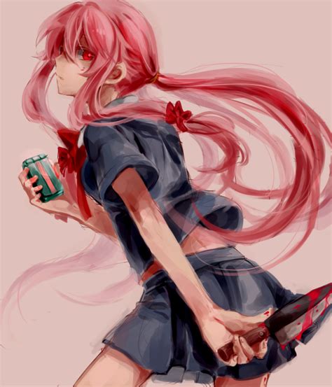 Gasai Yuno Mirai Nikki Zerochan Anime Image Board