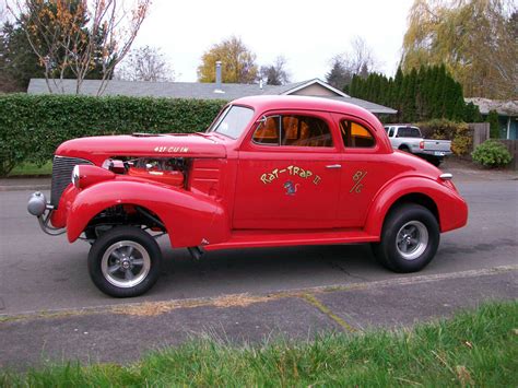 1939 Chevrolet Coupe Gasser Hotrod Streetrod Project For Sale In