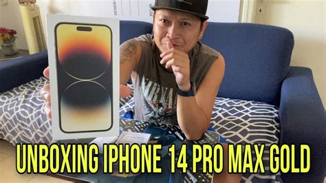 UNBOXING IPHONE PRO MAX GOLD 256 Gb YouTube