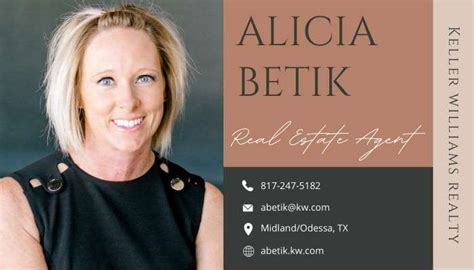 Alicia Betik Real Estate Agent Keller Williams Realty Best Of