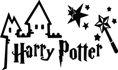 🥇 Vinyl Stickers Harry Potter Castle 🥇