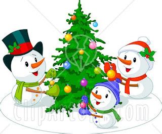 Christmas Snowman Clipart, Animated Snowman Clipart